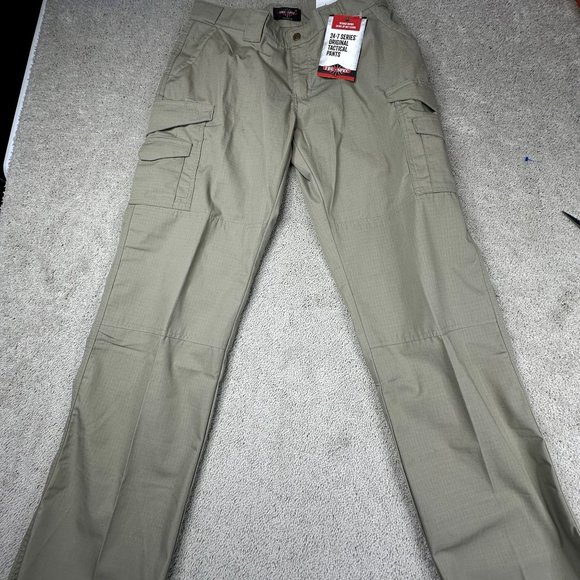 Tru-Spec 24-7 ORIGINAL NWT‎ Tactical Rip-Stop Pants Women's Size Waist 16 Khaki - Picture 4 of 8